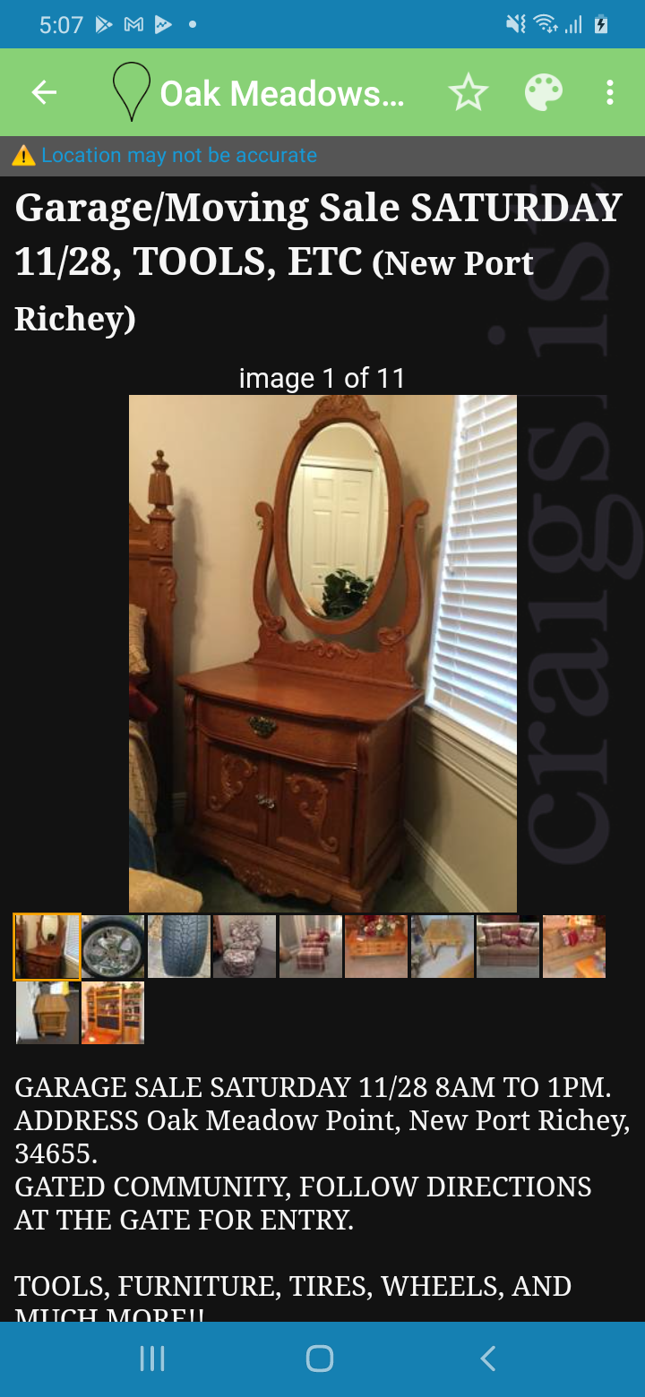 New Android Features Yard Sale Treasure Map