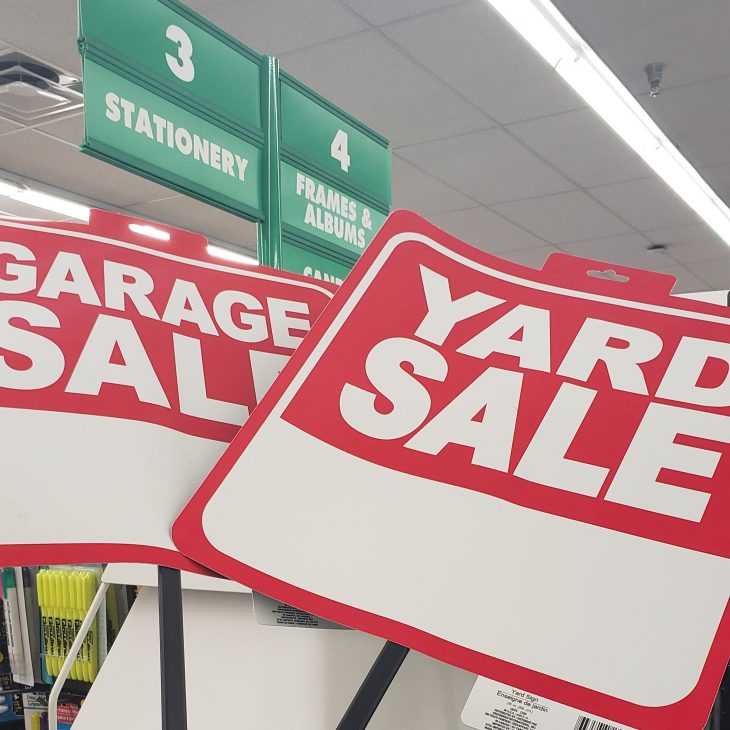 Yard Sale Treasure Map – Chart your course to yard sale treasure!
